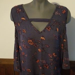 Nwt Maurices Cold Shoulder Top